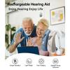 Adjustable Tone Digital Hearing Aid Mini Size Wireless Ear Aids Sound Amplifier  For Deaf Elderly