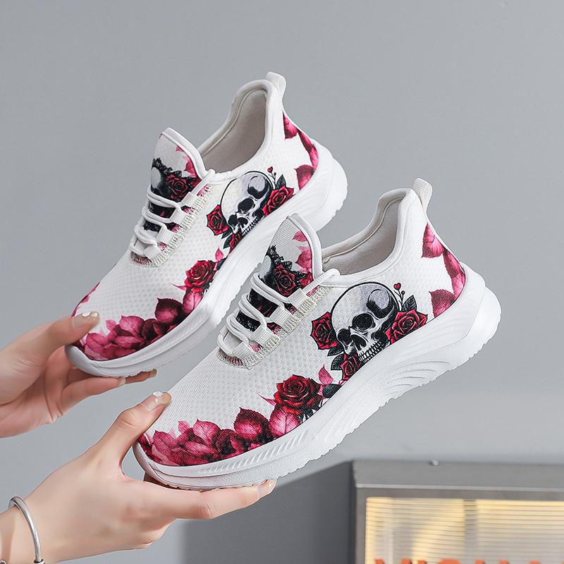 

Женские кроссовки повседневные школьные кроссовки для девочек легкие кроссовки большого размера для женщин кроссовки на танкетке 35-44 EU: 44 белый