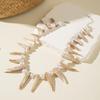Cross Border Fashion Creativity Between Europe and America, Acrylic Ivory Imitation Pearl Necklace, Women's Jewelry, Niche Exquisite Necklace