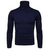 Winter Turtleneck Men's Sweater Long Sleeve High Neck Sweaters