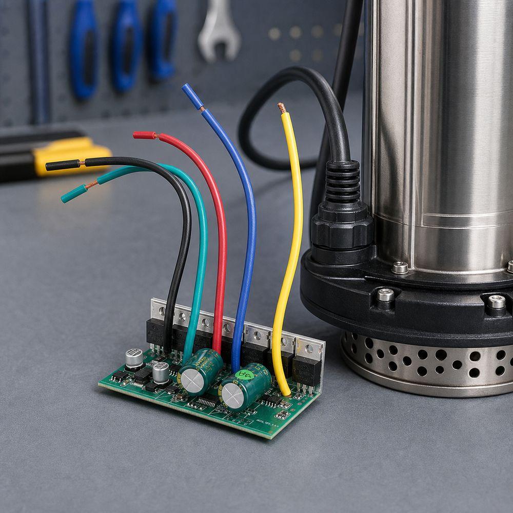 Replacement Submersible Pump Board Efficient Pump Control Motor Controller Driver  Deep Well Pumps