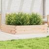 VidaXL Planter 110x110x23 Cm Solid Pine Wood, Outdoor Planter, Flower Box, Plant Box, Planter of 847213
