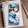 Love Live-Sonoda Umi Phone Case For Samsung Galaxy A73,A21s,A22,A31,A52,A53,A71,A41Soft Black Shell