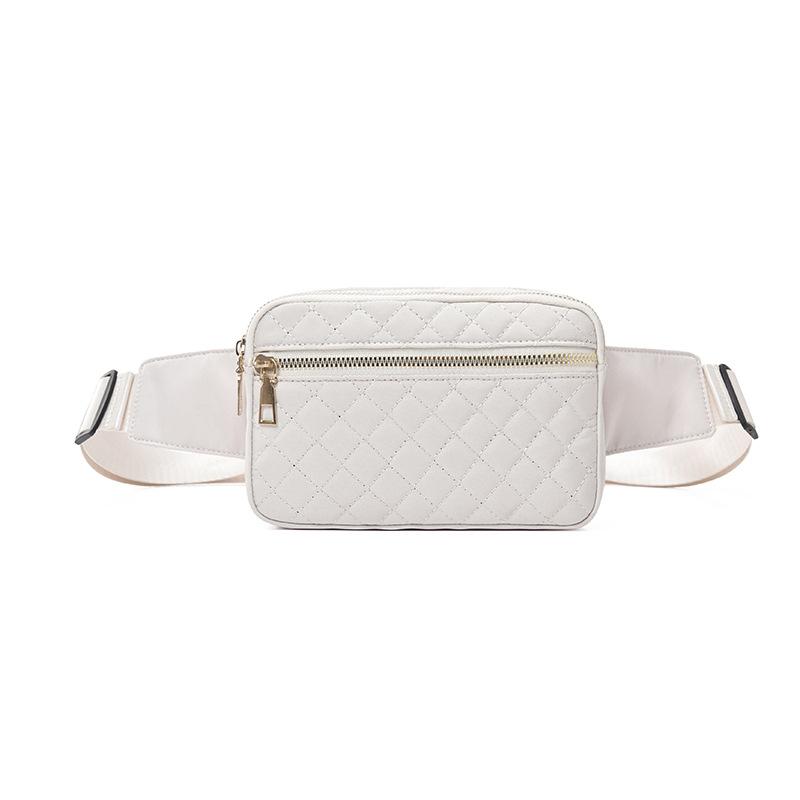 Women Stylish And Minimalist Diamond-Patterned Embroidered Shoulder Crossbody Bag, Multifunctional with Large Capacity Bag
