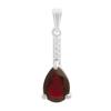 Silver Pendant with Garnet (60002329)