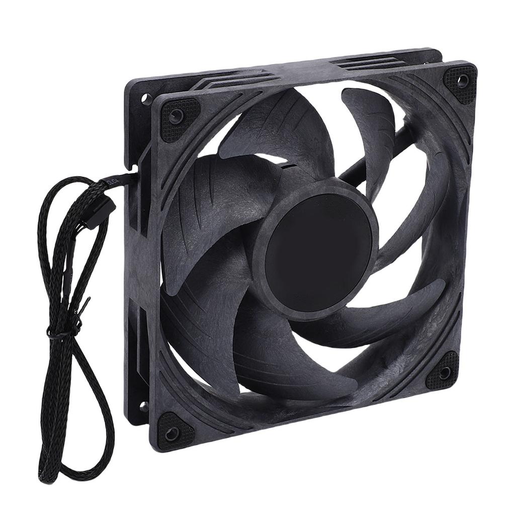 PC-Lüfter Computer 140mm Gehäuse CPU 4 Pin PWM 3000RPM Kühlung Leise Geräuscharm mit Doppellager 8 Schrauben