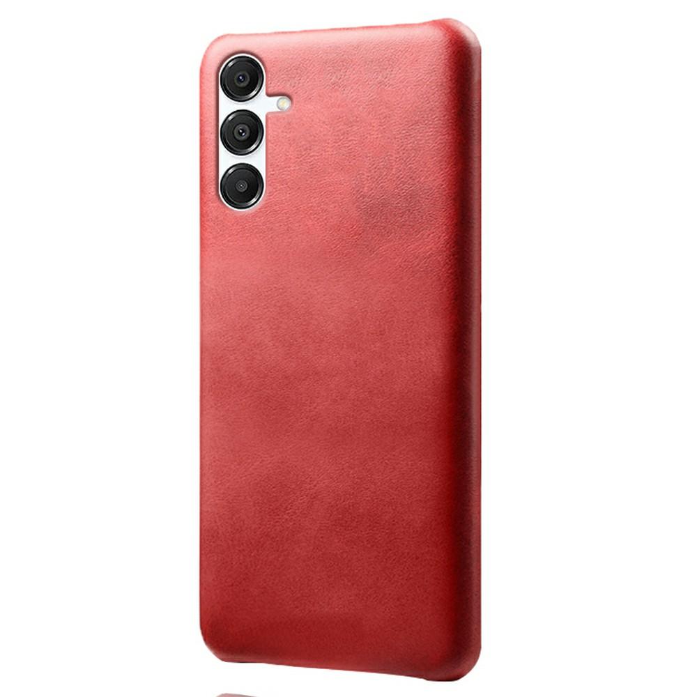 For Samsung Galaxy A17 5G Case Calf Texture PU Leather Hard PC Protective Phone Cover