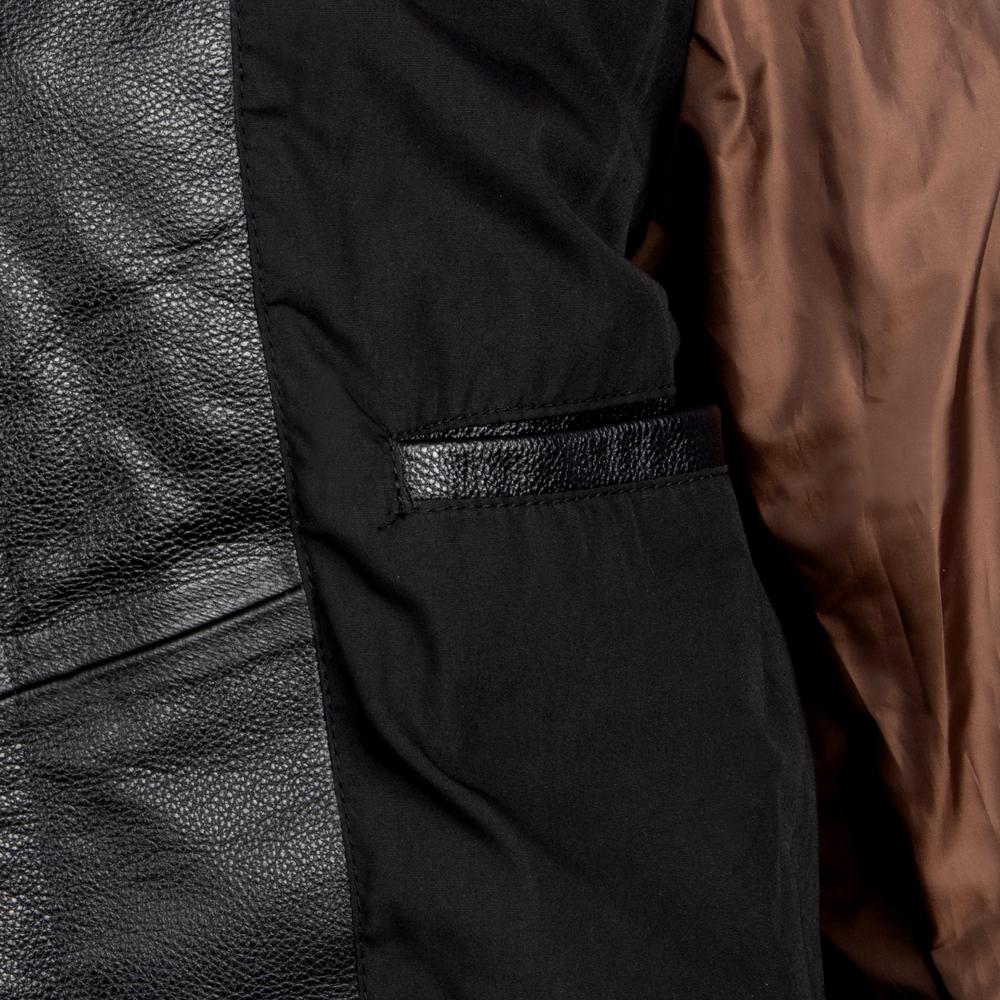 Black Motorcycle Jackets Genuine Cowhide Leather Coats Men Leather Jacket Riding Biker Jackets For Men Clothing Winter