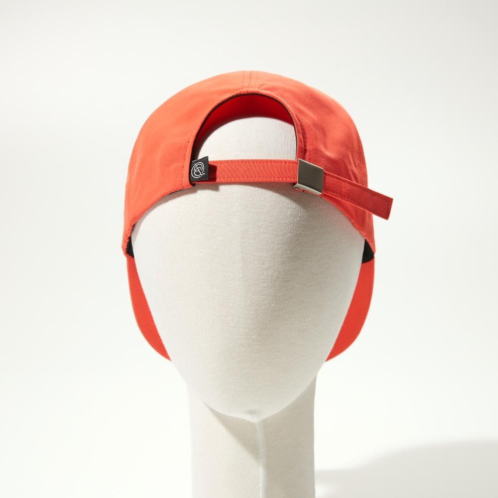 Inlichi 7-Panel Fashion Cap - Lava Orange