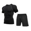 Men's High Elasticity Quick-Dry 5-Piece Fitness Set: Tights, Pants, Running & Training Gear