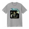 Vintage Retro Zz Top Rock Band Group Portrait Print Casual T Shirt Vintage Washed Top For Everyday Wear Versatile Soft Graphic