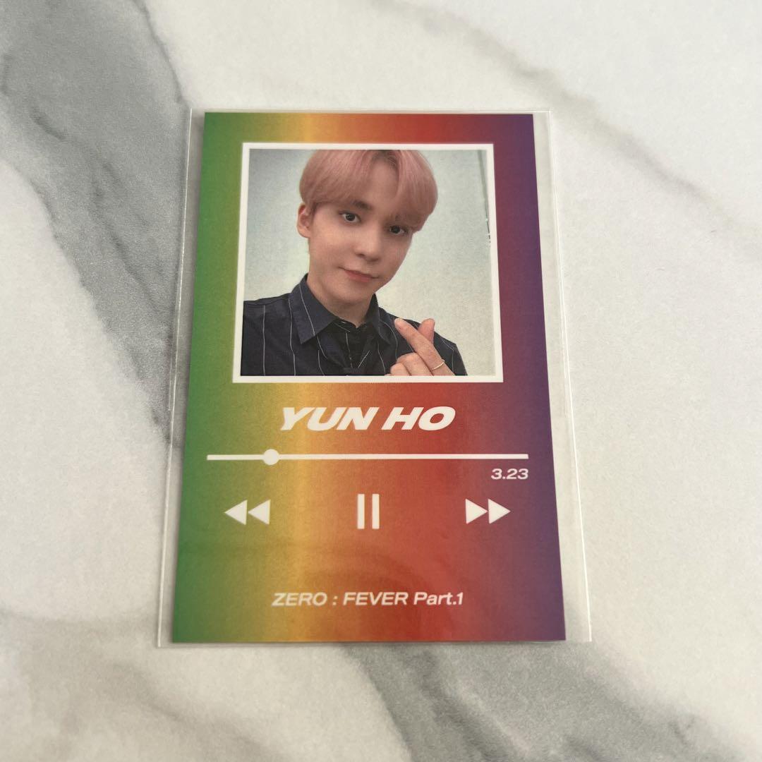 

[USED] ATEEZ Yunho 109 Award Trading Card Popup