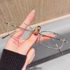 Retro Classic Rectangular Small Frame Glasses For Women Men Ultra Light Clear Reading Spectacle Blue Light Blocking Eyewear