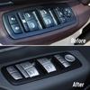 Inner Window Lift Button Cover Trim For Dodge Charger/Durango 2011+ & RAM 2010+