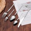 10/15/20/25/30Pcs Gold Cutlery Stainless Steel Sliver Tableware Mirror Dinner Set Western Knife Fork Spoon Kitchen Utensils