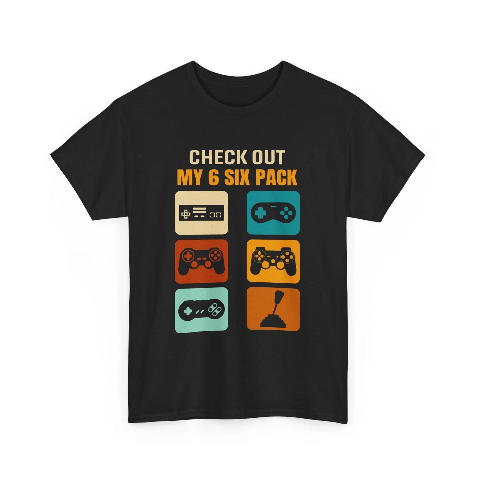 Gamer Geek T-Shirt | Retro Video Game Tee | Funny Gaming Graphic Shirt 4XL