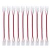 10pcs Double Headed Strip Light Connector 8mm/10mm Jumper Connector LED Strip Connector  For Party
