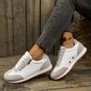 Fashion Spring Women's Comfortable and Versatile Casual Flat Shoes Autumn Fashion Sneakers Lightweight Non Slip Sports Shoes for Women