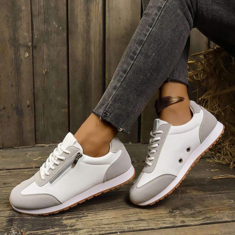 Fashion Spring Women's Comfortable and Versatile Casual Flat Shoes Autumn Fashion Sneakers Lightweight Non Slip Sports Shoes for Women
