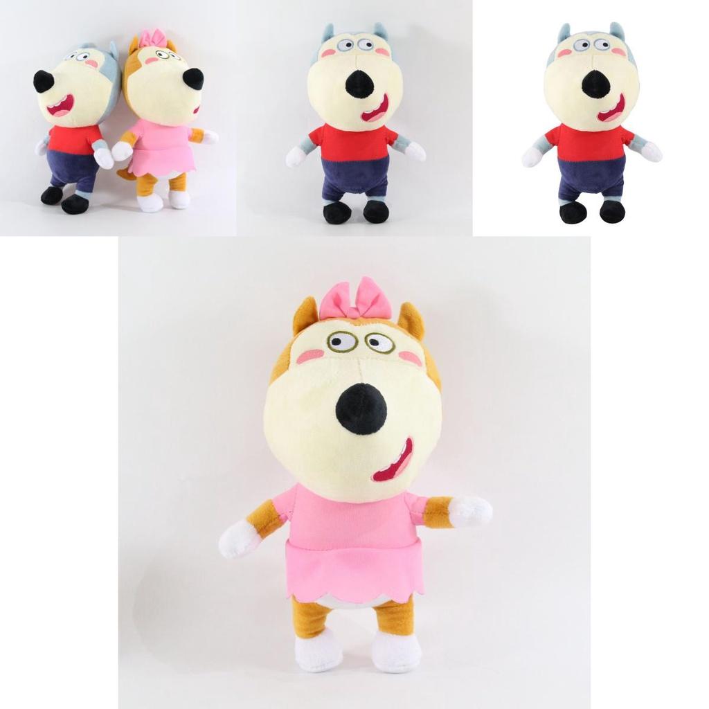 Wolfoo And Lucy Plush Toy Cute 25cm Stuffed Doll For Kids And Families