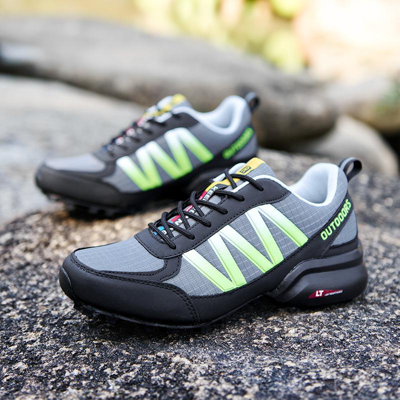 Large size new hiking shoes men's and women's mountain wear-resistant hiking fashion casual versatile outdoor shoes sports running shoes