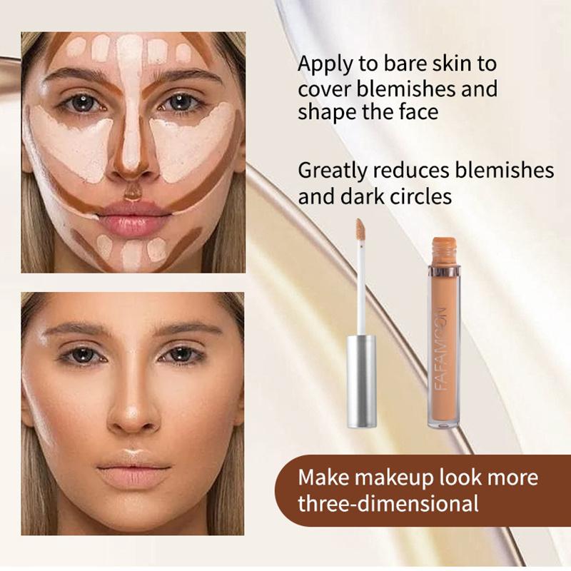 8 Colors Liquid Concealer Foundation Long-lasting Non-removal Concealer Moisturizing Waterproof Retouching/brightening Concealer