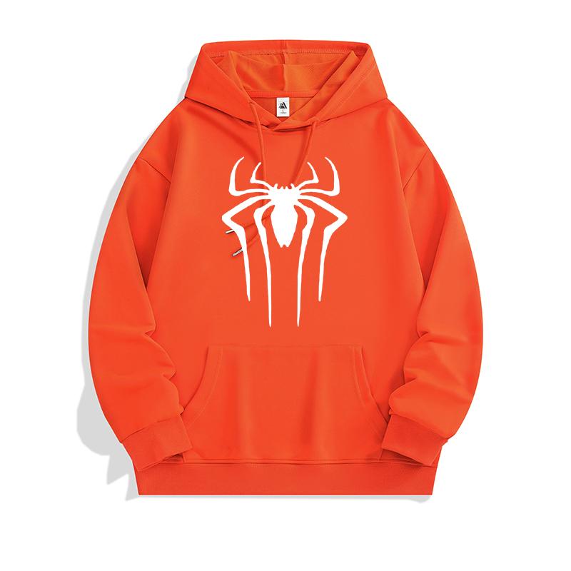 Men Women Spring Autumn Sweatshirt Spider Print Hoodie Casual Sportwear Outdoor Harajuku Pullover