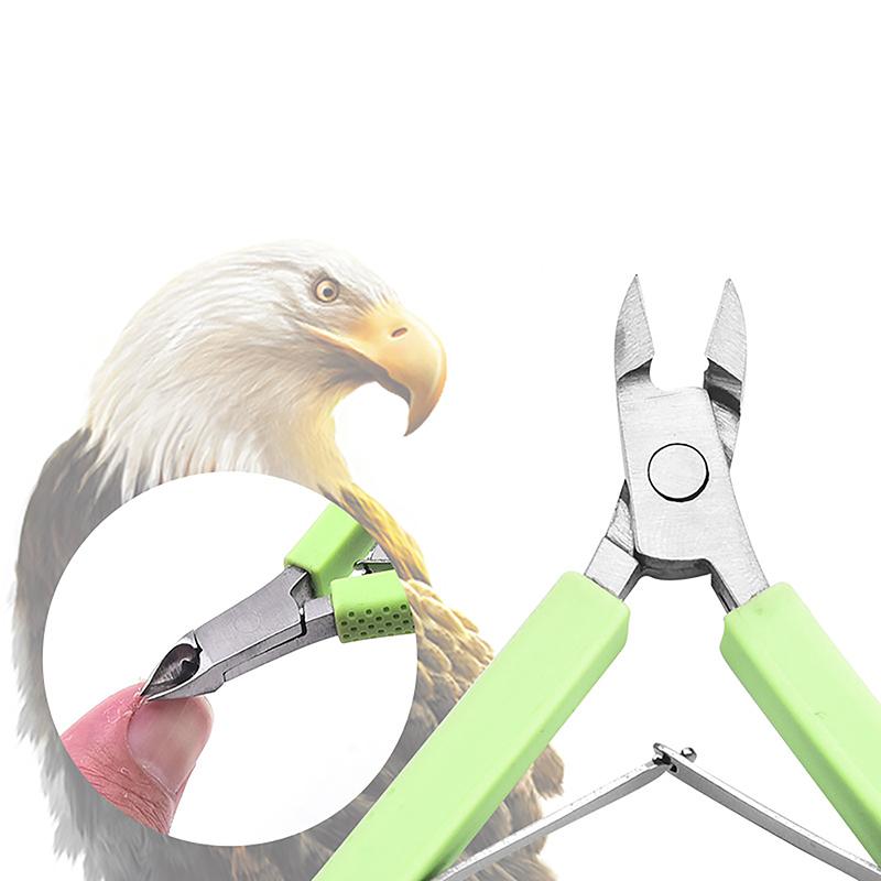 Professional Fingernail Toenail Cuticle Nipper Trimming Stainless Steel Nail Clipper Cutter Cuticle Scissor Plier Manicure Tool