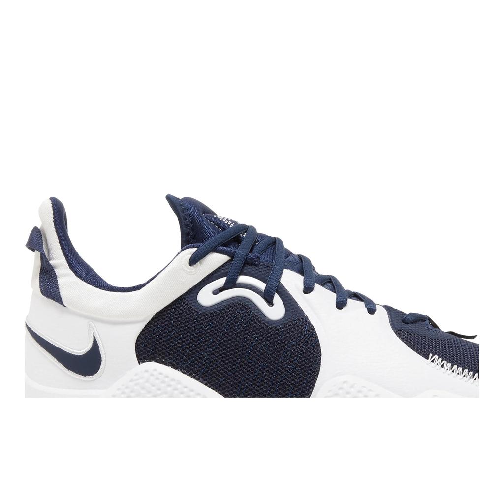 Nike PG 5 TB 'College Navy' (Unisex) College Navy / White / College Navy Basketball Shoes DA7758 401
