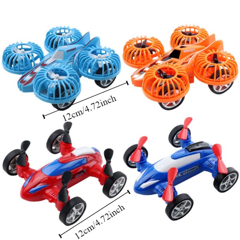 Shock-resistant Sliding Puzzle Model Car Rotating Wing Aircraft Car Simulation Model  Summer Beach
