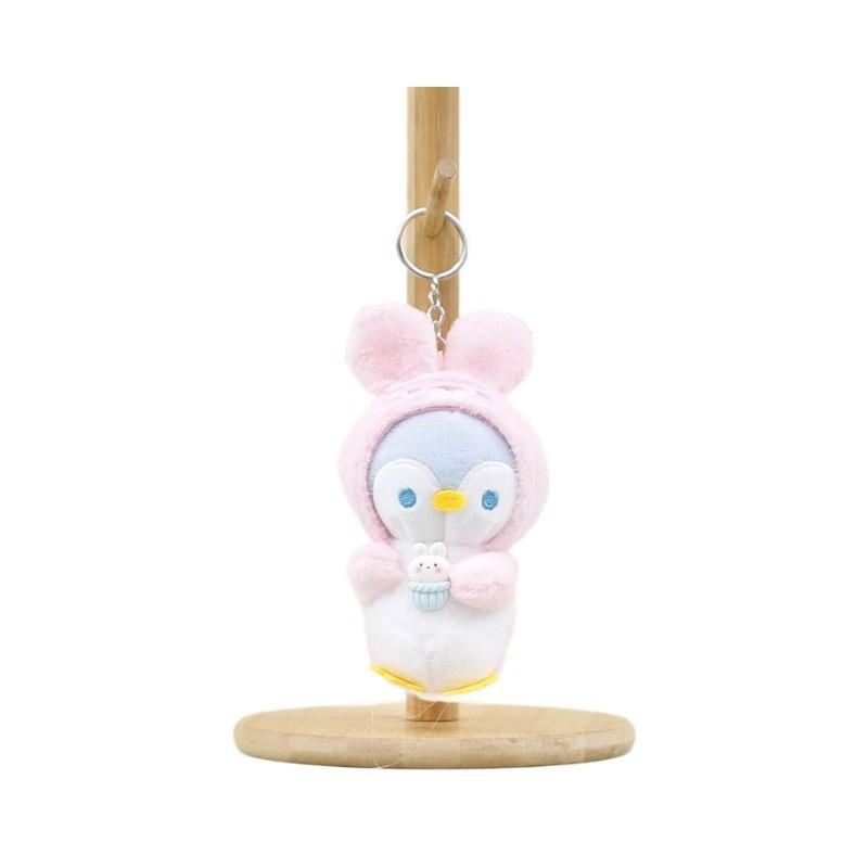 Adorable Plush Penguin Doll Keychain Cute Cartoon Animal Pendant Soft Toy