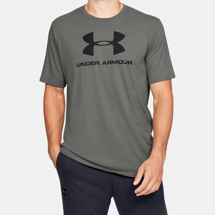Under Armour Training Sports T-Shirt Men Tops Green 1329590-388