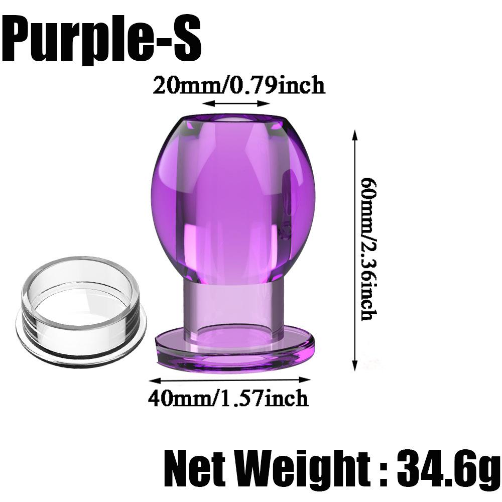 Hollow Butt Plug SM Enema Speculum Anal Trainer Anus Expander Anal Dilator Anus Cleaning  Toys Buttplug Sex Toys For Women