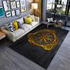 Ancient Symbol Protective Design Carpet Yoga Living Room Room Decor Children's Crawling Mat Doormat Area Rug Games Mat