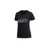 T Shirts Women's Black Crew Neck Moderate Other FM6176