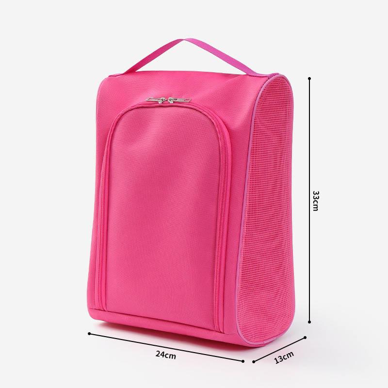 Lightweight Breathable Shoe Bags For Golf And Sports Portable Oxford Cloth Shoes Bags Dust-Proof Handbags For Travel Storage