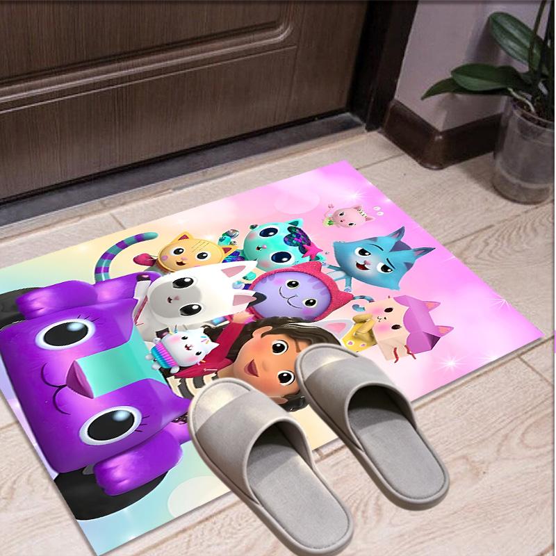 Gabby's Dollhouse Pattern Rug, Indoor/Outdoor Mat, for Picnic, Gameroom, Bedroom, Office, Living Room, Home Decor Carpet, Birthday Gift