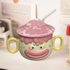 Cartoon Ceramic Coffee Mug Creative Milk Cup Drinkware Juice Birthday Gifts