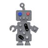 1pcs Baby Silicone Teething Toys, Robot Shape Teether Chew Toys By Key for Baby Learning Colors Sensory Educational Toys