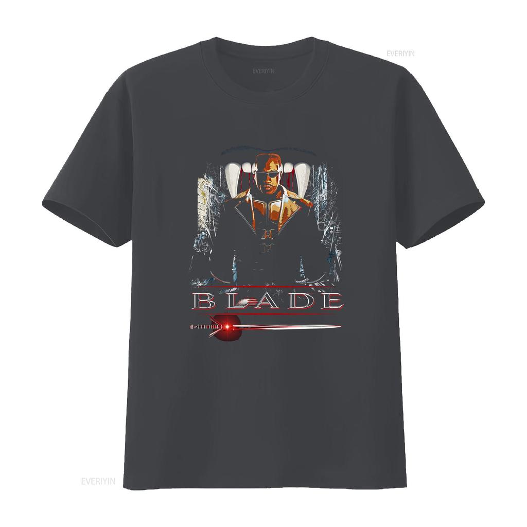 Blade T Shirt Vintage Washed Homme Casual Fashion Versatile Streetwear Breathable Graphic Designer Clothes Unisex Soft Stylish