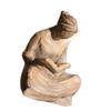 Praying Woman Statue Figurines Resin Women Figures Statues Tabletop Ornament Inspirational Sculpture for Home Decors 55KF