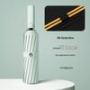 24-Bone Automatic Windproof Folding Umbrella for Men, Rain or Shine, with UV Sun Protection