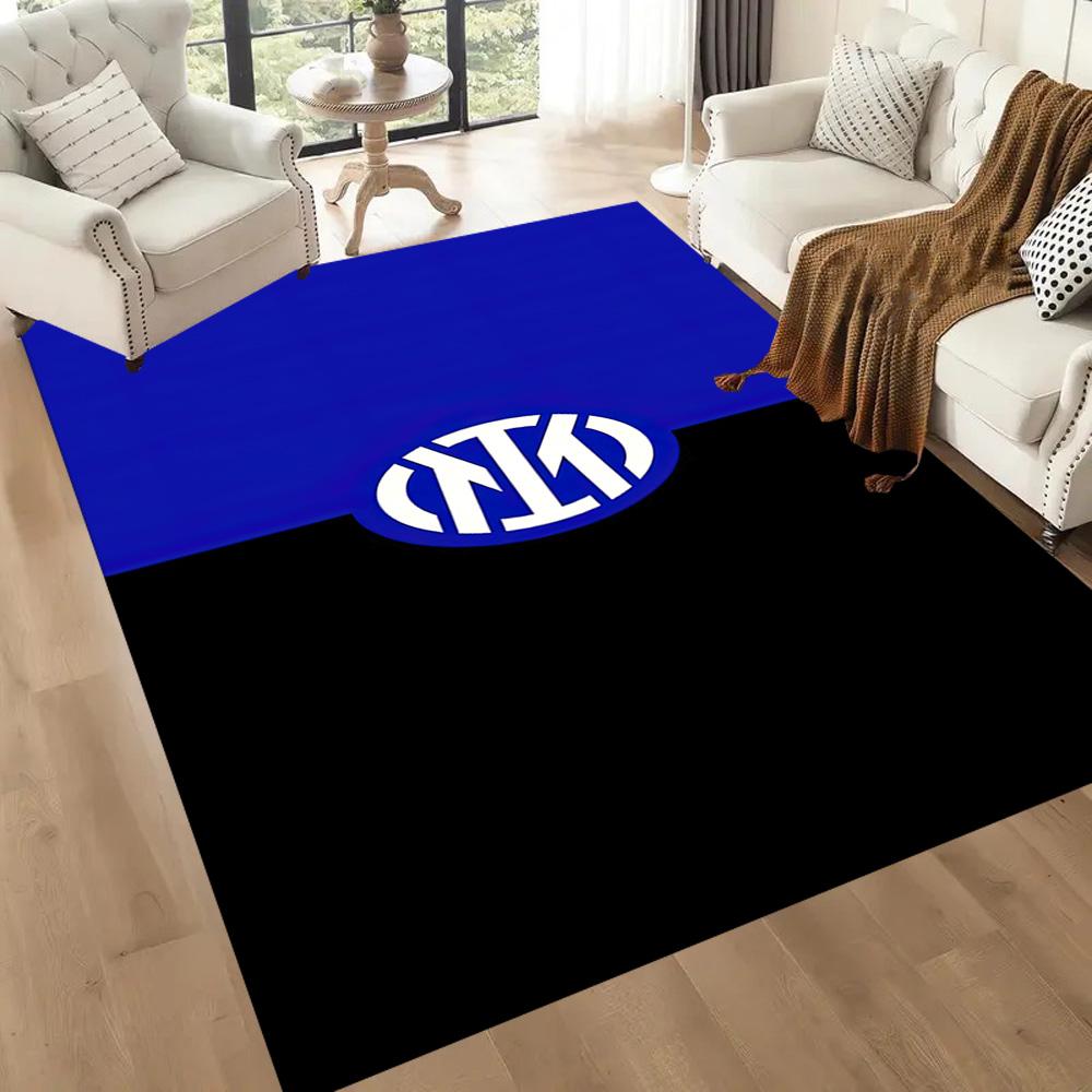 Inter Milan Carpet Perfect For Bedrooms Decorate Room Dining Room Kitchen Antislip Carpet Office Home Decor