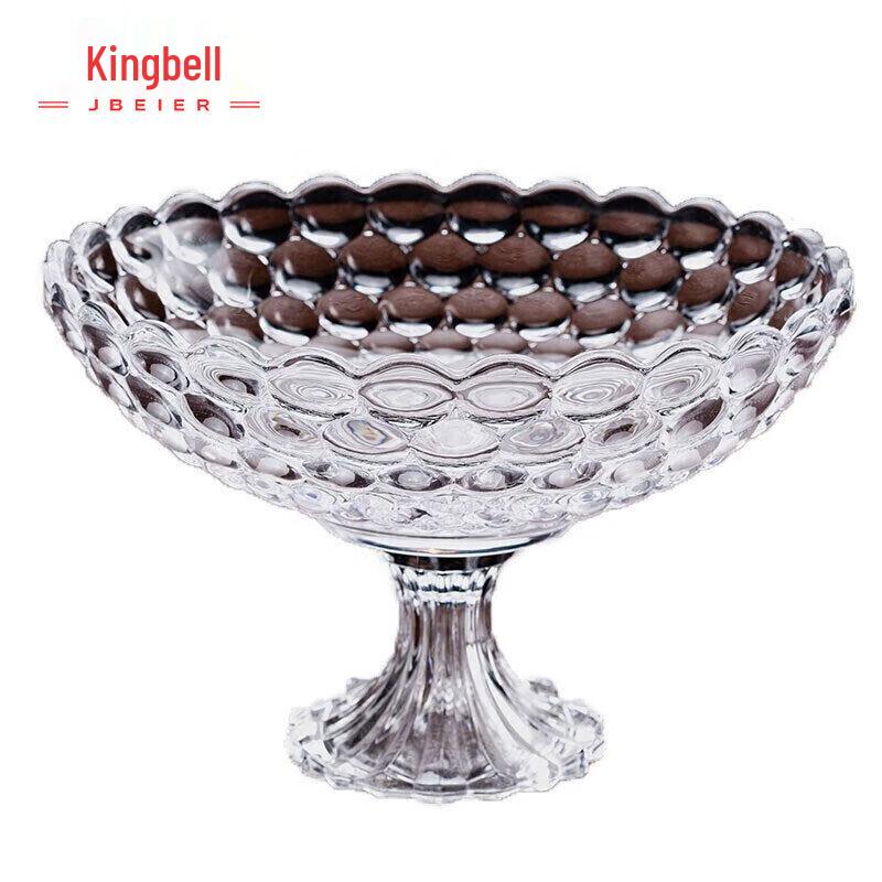 Light Luxury European Style Glass Fruit Plate