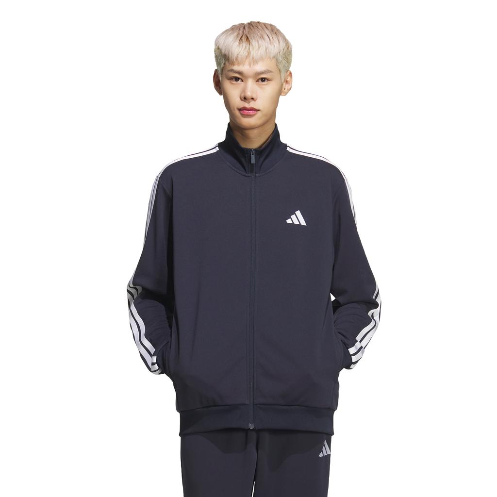 Adidas 3-Stripe Regular Fit Double Knit Track Top Kr6430
