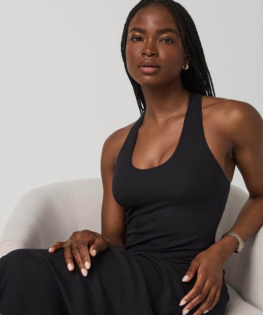 VUORI [Women] Pose Scoop Maxi Dress_Black Vr26140005