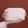 Ladies Portable Handheld Makeup Bag Large Capacity Travel Cosmetic Bag Toiletries Bag for Business Trips Wash Pouch Organization