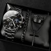 Watch Set, Watch, Men's Glass Quartz Watch, Steel Belt, One Men's Watch.
