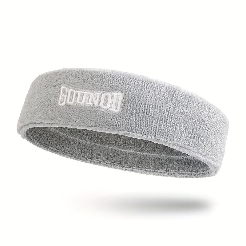 

1PC Sports Headbands Non-Slip Moisture Wicking Workout Sweatband Fitness Running Cycling Football Yoga Hairband светло-серый