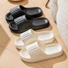 Women's Summer Indoor Slippers - Lightweight Thick Sole, Unisex Bathroom Shower Sandals